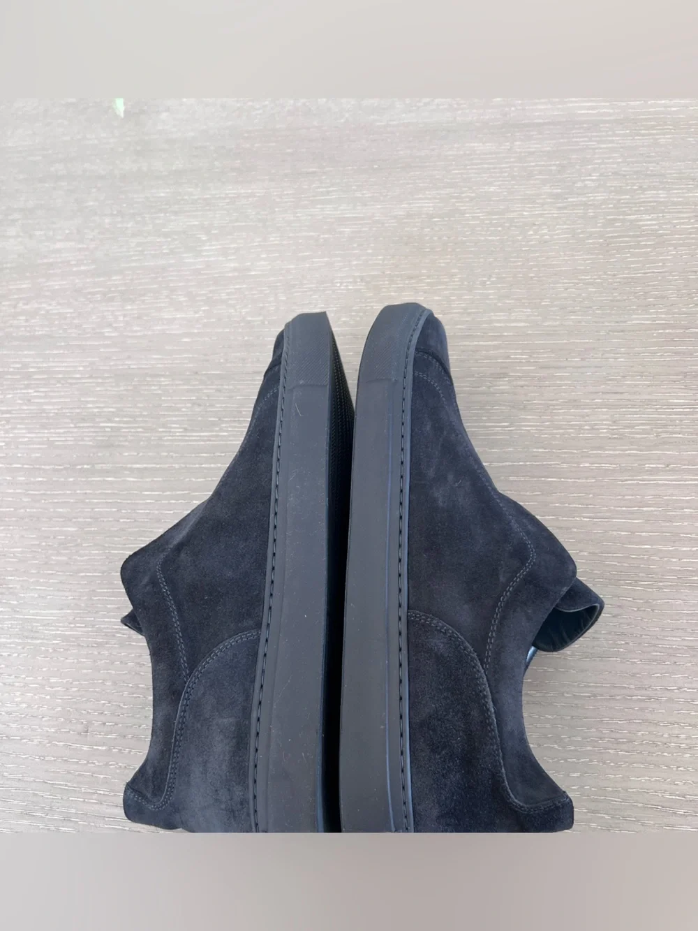 Robert Barakett Men's Slip-On Suede Loafers in Black